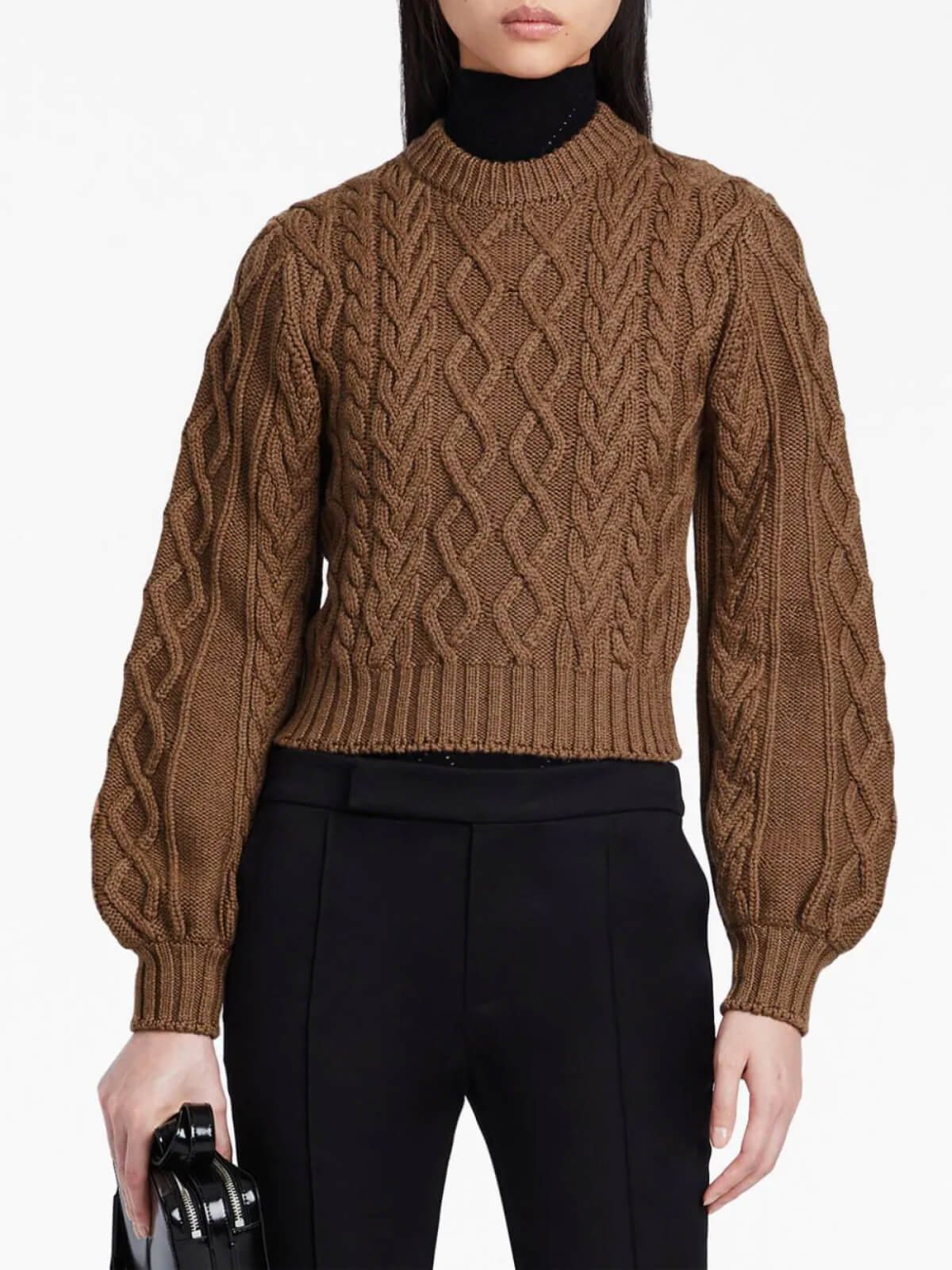 Crew Neck Wool Jumper